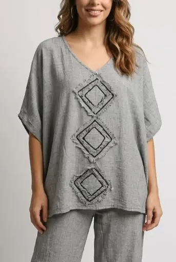 [5736UNIJP] Blusa Tule